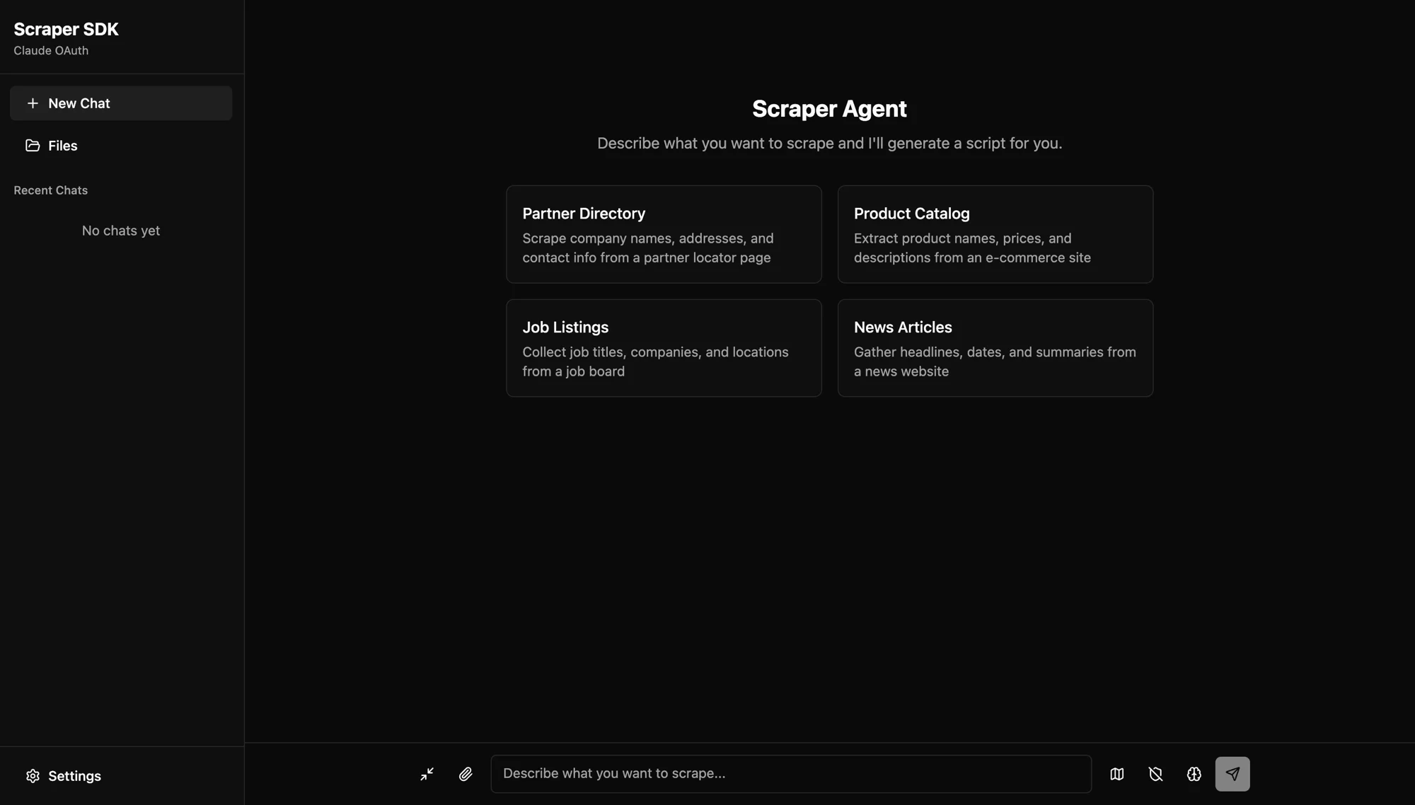 Scraper SDK